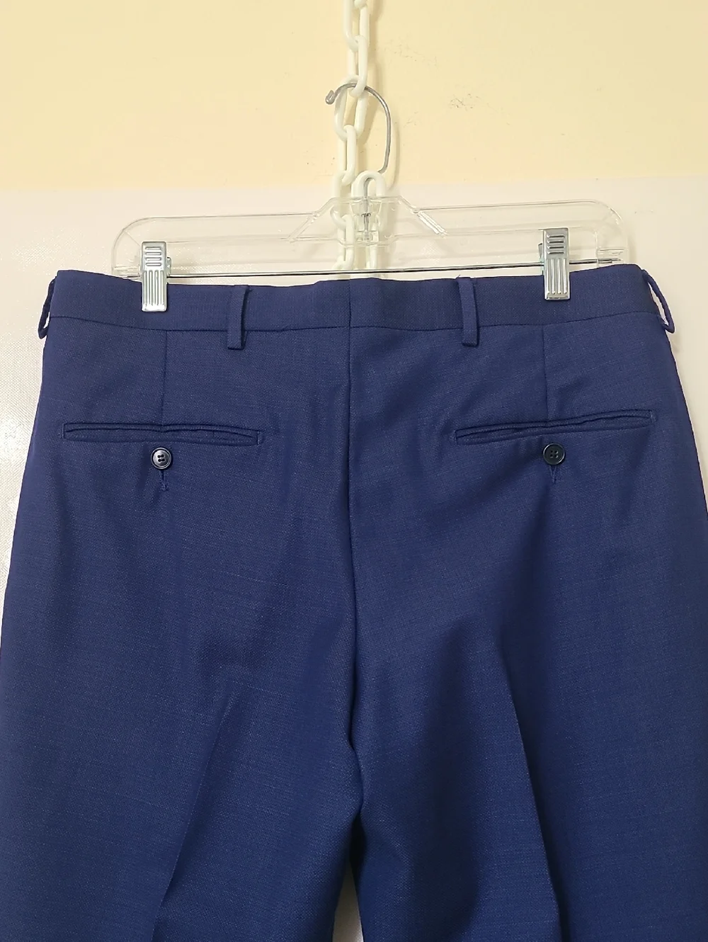 Arturo Calle Men's Blue Classic 2-Piece Suit Tailored Blazer & Trousers Size 38R